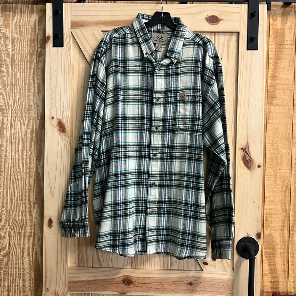 NWT Men’s Realtree Flannel Shirt XLarge